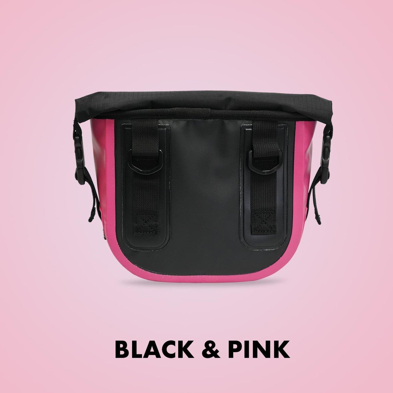 กระเป๋าสะพายกันน้ำ FEELFREE JAZZ 23 สี BLACK / ROSY_1